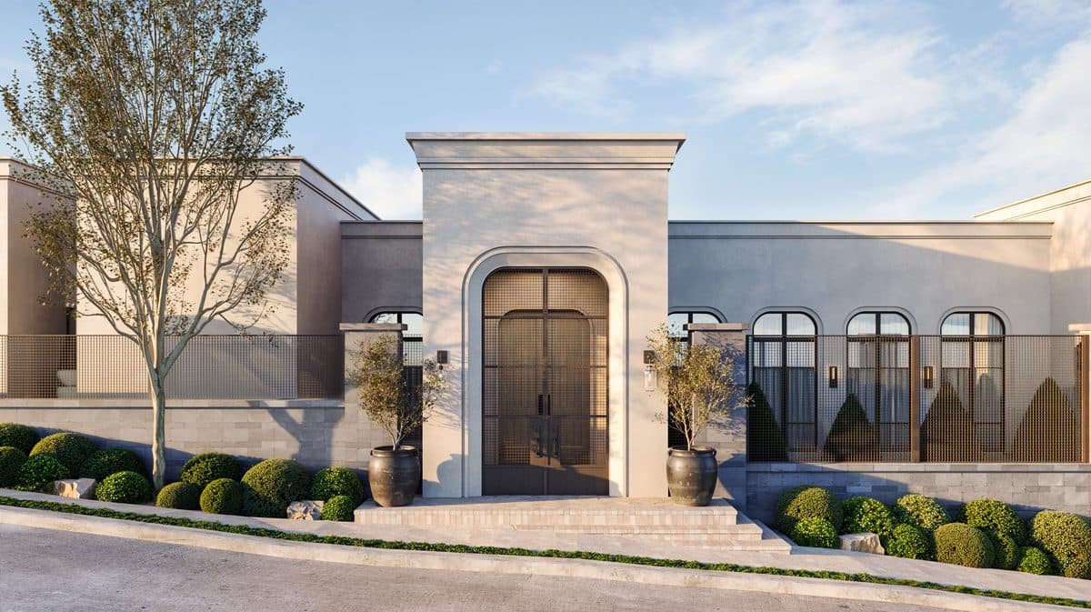 Render de proyecto residencial de alto nivel en San Pedro Garza García — Reform design studio
